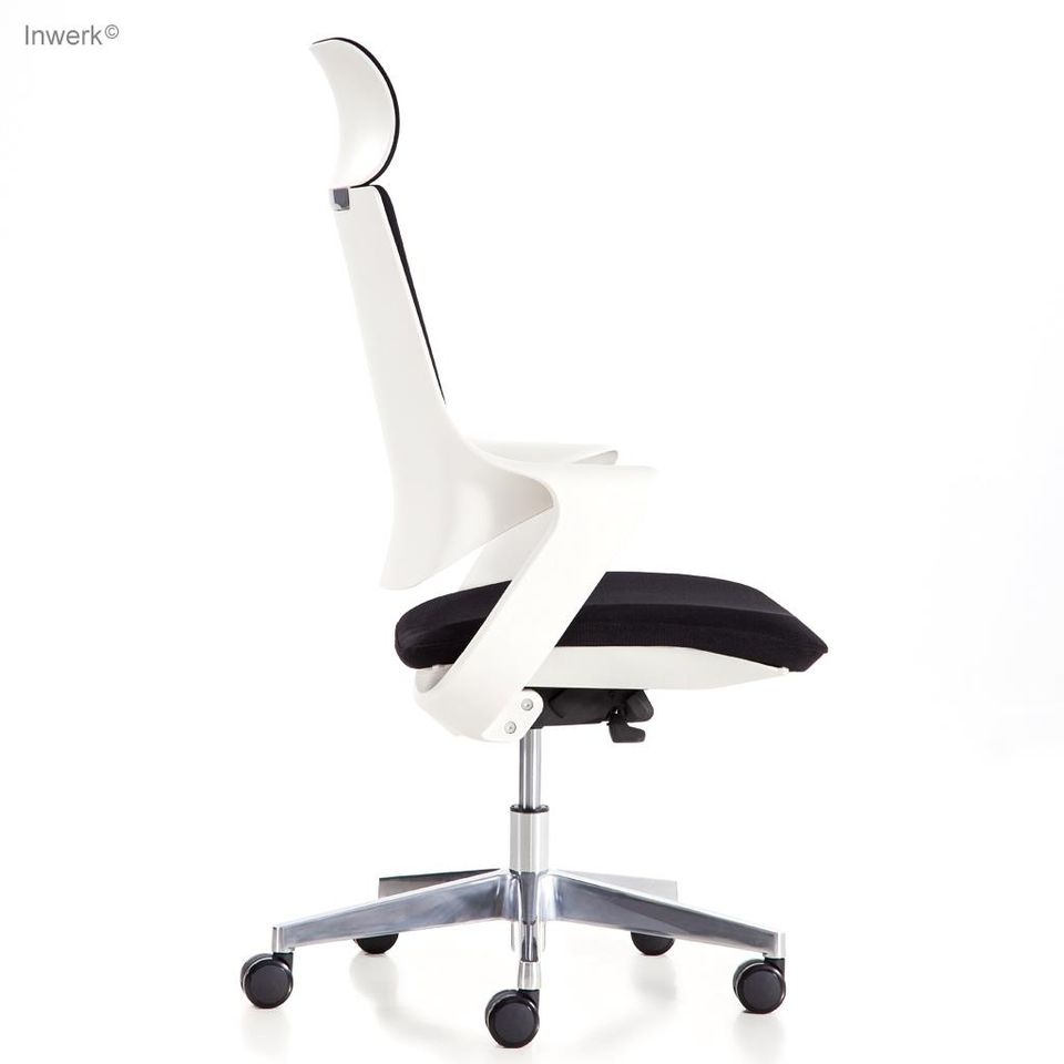 EVO WHITE High Back Chair